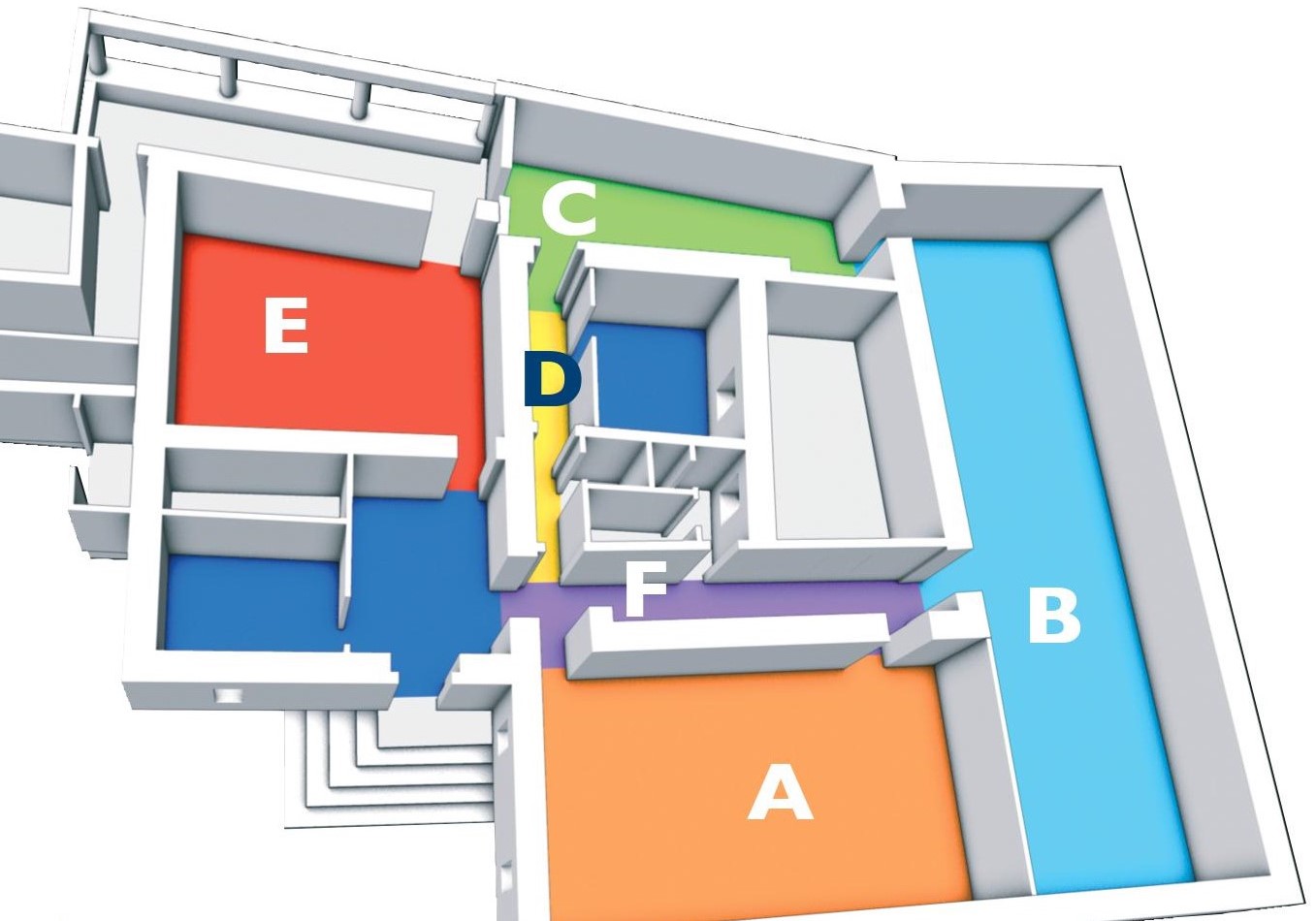 explore the museum halls